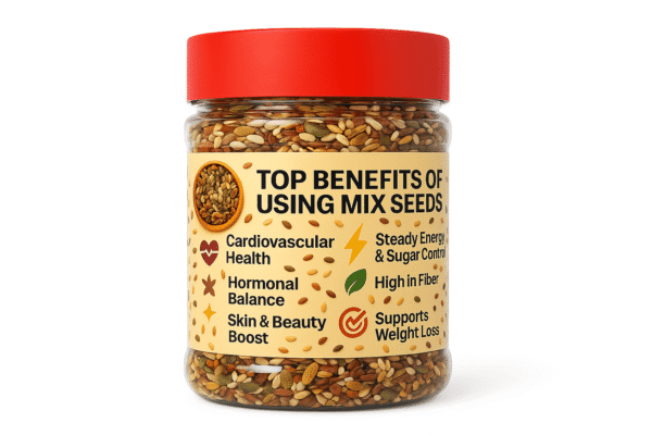 mixed seeds 200g – desert pearls premium | 5 seed blend for crunch & nutrition