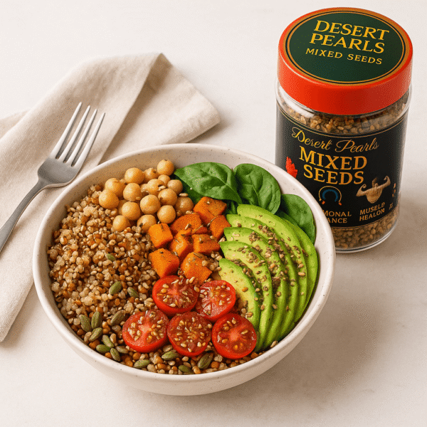 mixed seeds 200g – desert pearls premium | 5 seed blend for crunch & nutrition