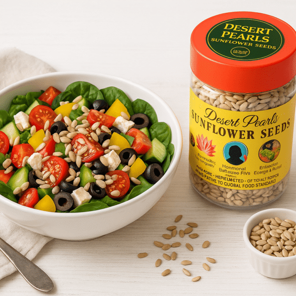 sunflower seeds 180g – desert pearls premium | fresh & crunchy superfood