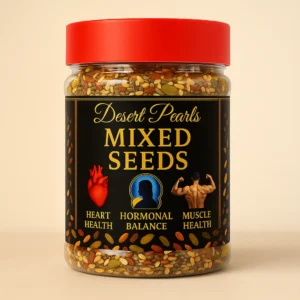mixed seeds 200g – desert pearls premium | 5 seed blend for crunch & nutrition