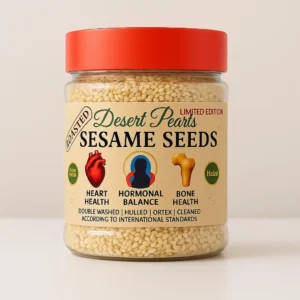 roasted sesame seeds – desert pearls premium | freshly roasted & aromatic