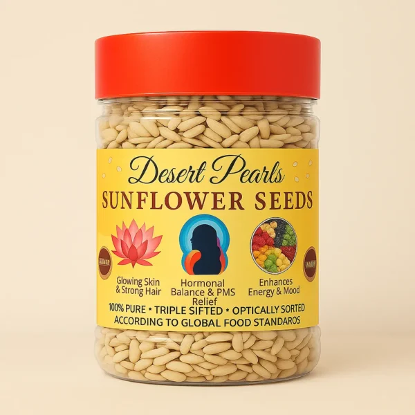 sunflower seeds 180g – desert pearls premium | fresh & crunchy superfood